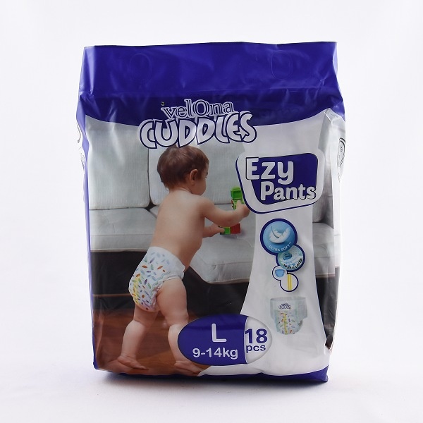 Velona Cuddles Ezy Pant Large 18Pcs - VELONA CUDDLES - Baby Need - in Sri Lanka
