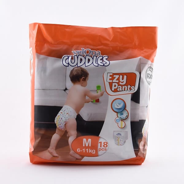 Velona Cuddles Ezy Pant Medium 18Pcs - VELONA CUDDLES - Baby Need - in Sri Lanka