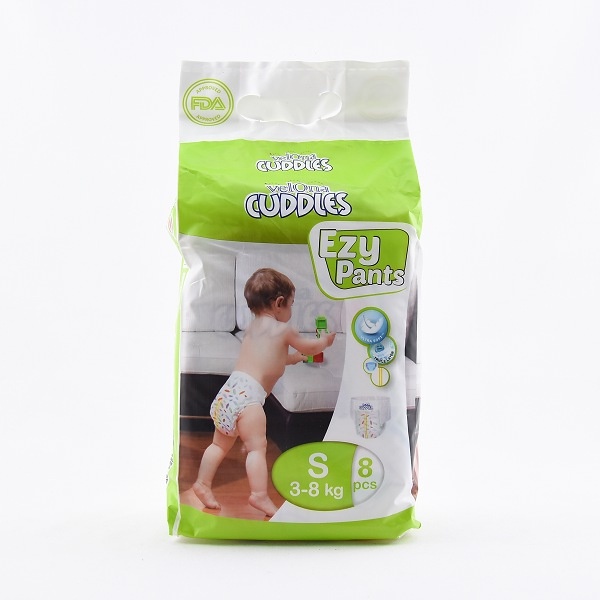Velona Cuddles Ezy Pant Small 8Pcs - VELONA CUDDLES - Baby Need - in Sri Lanka