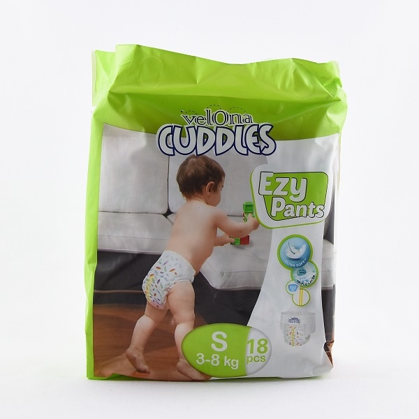 Velona Cuddles Ezy Pant Small 18Pcs - VELONA CUDDLES - Baby Need - in Sri Lanka