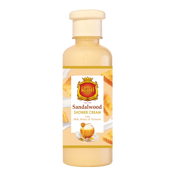 Rani Shower Cream Sandalwood With Honey & Turmeric 250Ml - RANI - Body Cleansing - in Sri Lanka