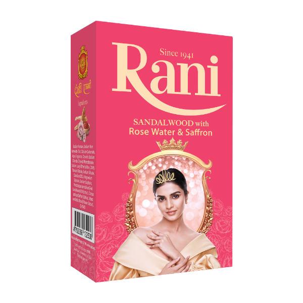 Rani Soap Sandalwood With Rose Water And Saffron 65G - RANI - Body Cleansing - in Sri Lanka