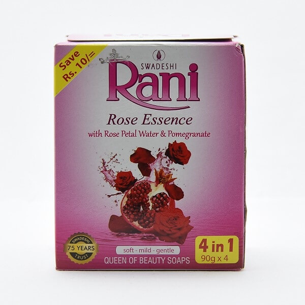 Rani Soap Eco Pack Rose Essence 70Gx4 - in Sri Lanka