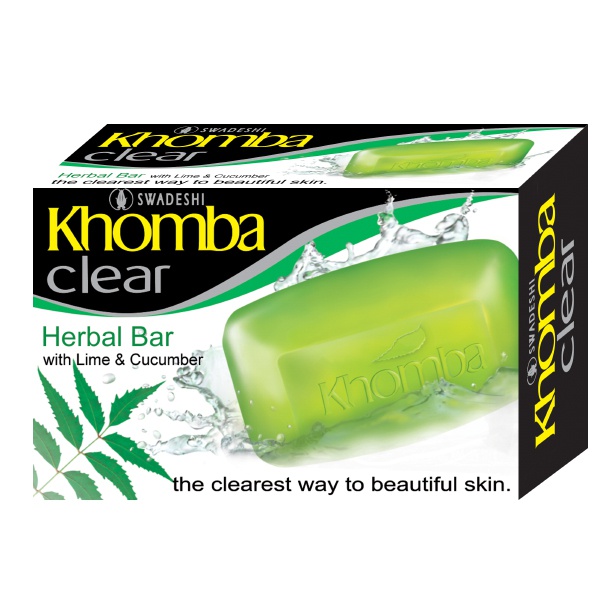Khomba Soap Herbal Clear 70G - KHOMBA - Body Cleansing - in Sri Lanka