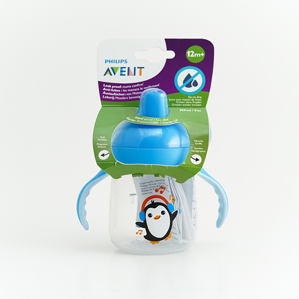 Philips Avent Baby Feeding Drinking Cup Blue 9Oz 12M+ 260Ml - PHILIPS AVENT - Baby Need - in Sri Lanka