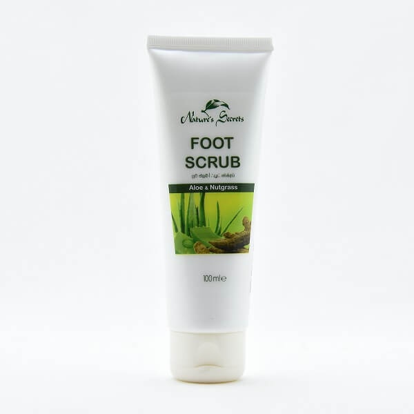 Nature'S Secret Foot Scrub Aloe & Nutgrass 100Ml - NATURE'S SECRETS - Skin Care - in Sri Lanka