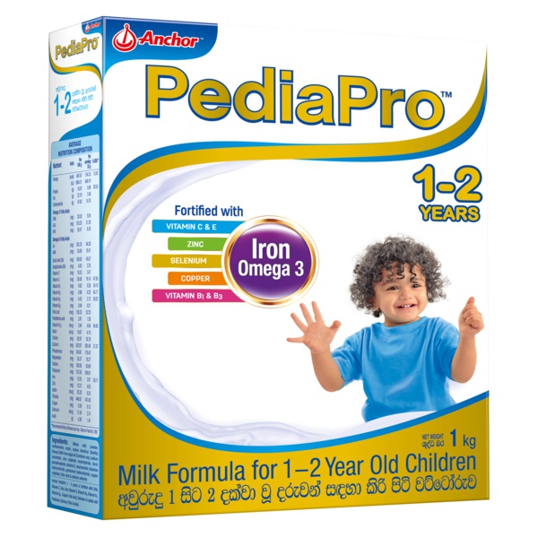 Anchor Pediapro Milk Powder 1-2 1Kg - ANCHOR PEDIAPRO - Baby Food - in Sri Lanka
