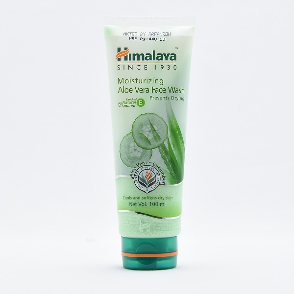 Himalaya Face Wash Moisturising Aloevera 100Ml - HIMALAYA - Facial Care - in Sri Lanka