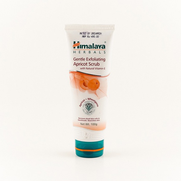 Himalaya Face Scrub Gentle Exfoliating Apricot 100G - HIMALAYA - Facial Care - in Sri Lanka