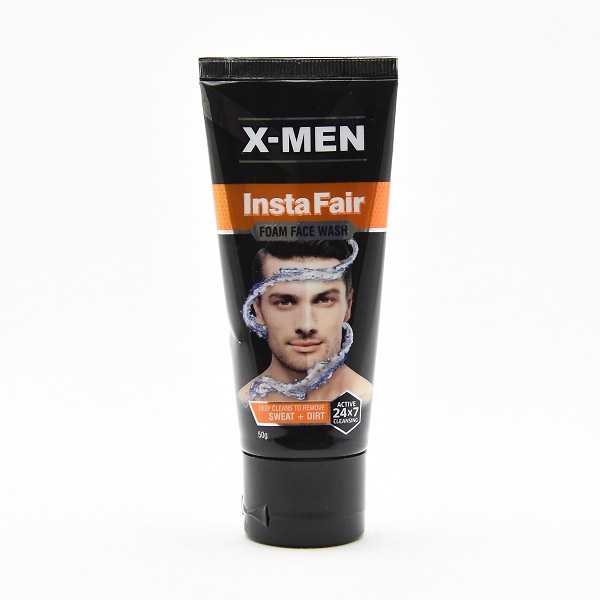 X Men Face Wash Instant Fair Foam 50G - X-MEN - Toiletries Men - in Sri Lanka