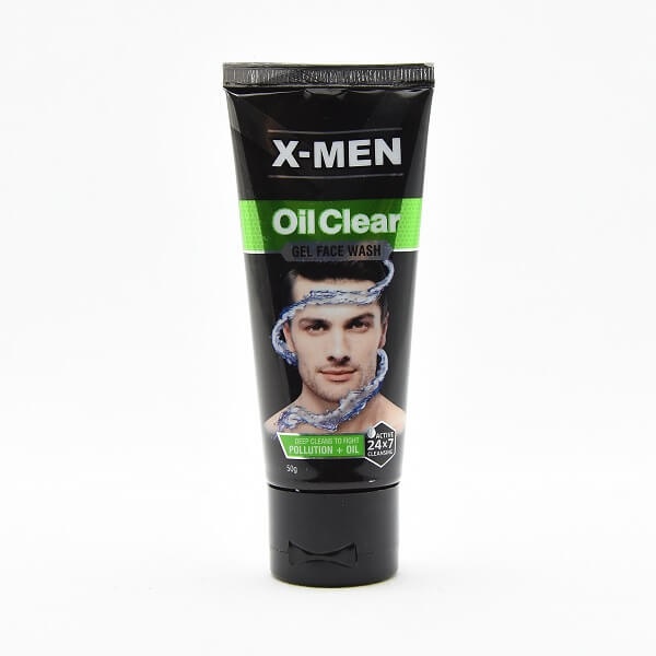 X Men Face Wash Oil Clear Gel 50G - X-MEN - Toiletries Men - in Sri Lanka