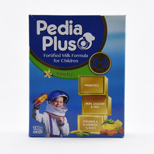 Pediaplus Milk Powder Vanilla (3-6) 180Gm - PEDIAPLUS - Baby Food - in Sri Lanka