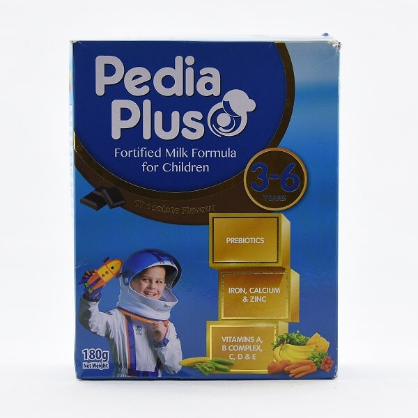 Pediaplus Milk Powder Chocolate (3-6) 180G - PEDIAPLUS - Baby Food - in Sri Lanka