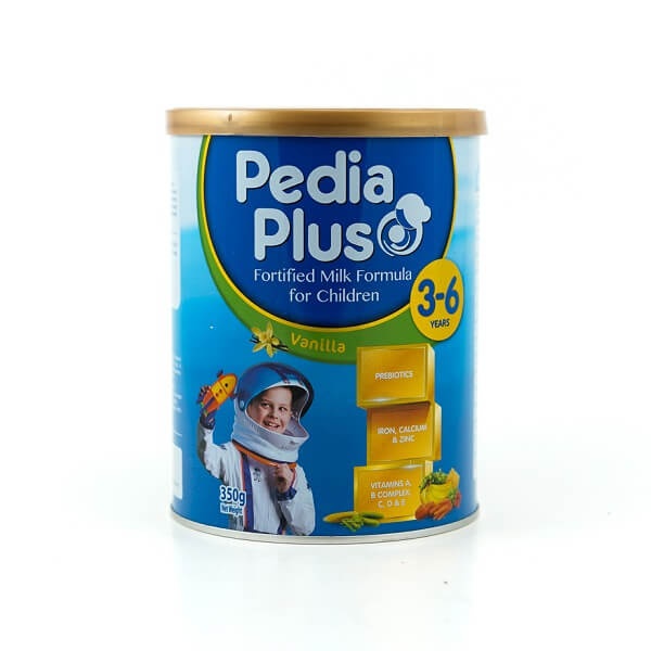 Pediaplus Milk Powder Vanilla 3-6 Years 350G - PEDIAPLUS - Baby Food - in Sri Lanka