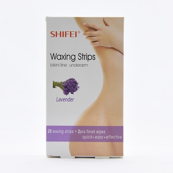 Shifei Waxing Strips Bikini Lavender 20 Pcs - in Sri Lanka
