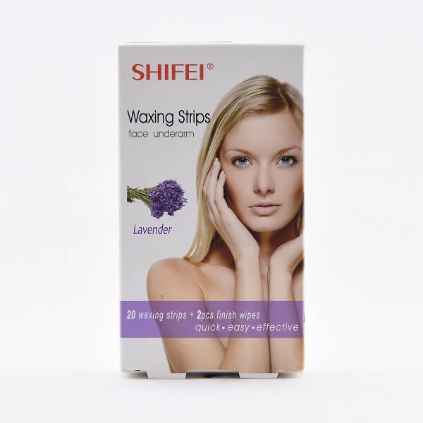 Shifei Waxing Strips Face Lavender 20 Pcs - SHIFEI - Skin Care - in Sri Lanka