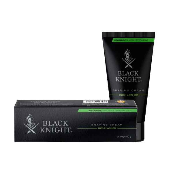 Black Knight Shaving Cream 50G - BLACK KNIGHT - Toiletries Men - in Sri Lanka