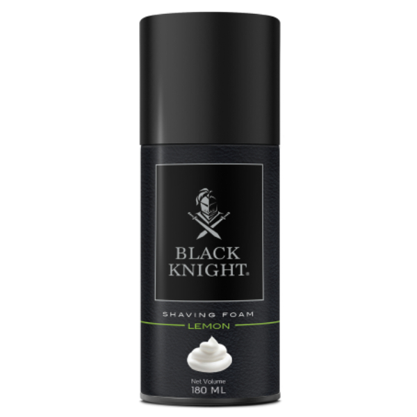 Black Knight Shaving Foam Lemon 180Ml - BLACK KNIGHT - Toiletries Men - in Sri Lanka