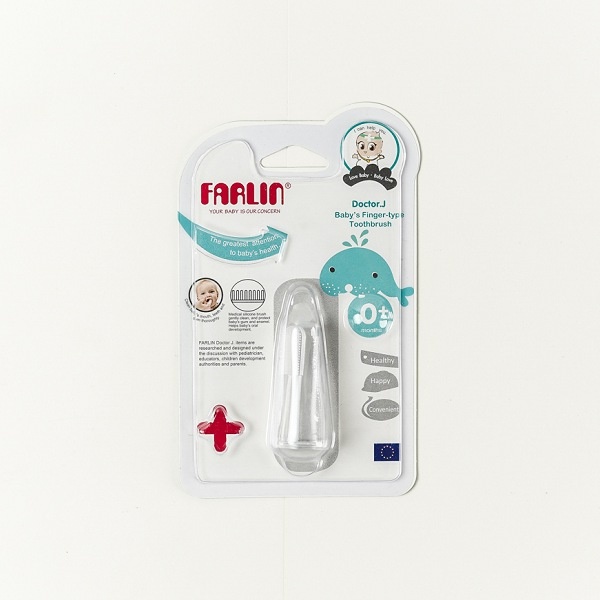 Farlin Doctor J Baby'S Finger Type Toothbrush - in Sri Lanka
