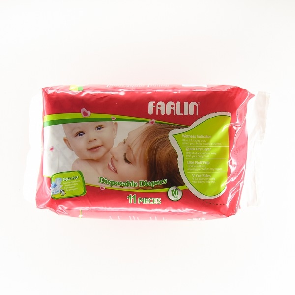 Farlin Baby Diaper M 11Pcs - FARLIN - Baby Need - in Sri Lanka