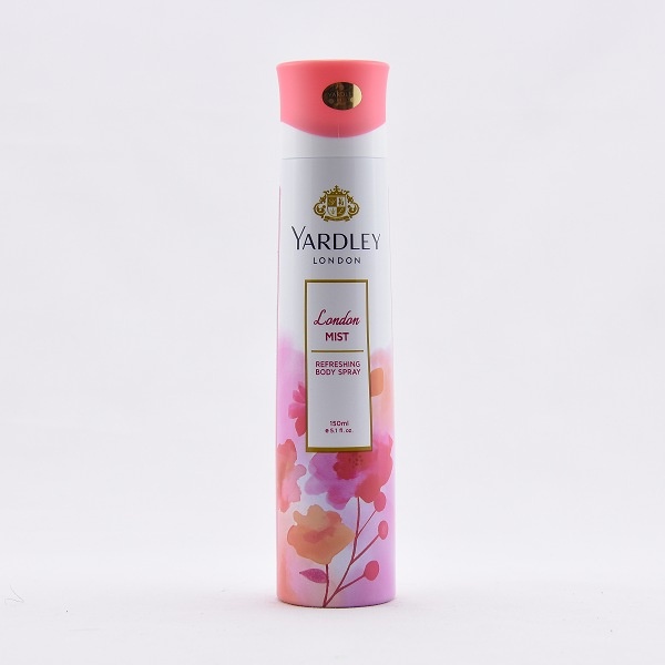 Yardley Body Spray London Mist 150Ml - YARDLEY - Female Fragrances - in Sri Lanka