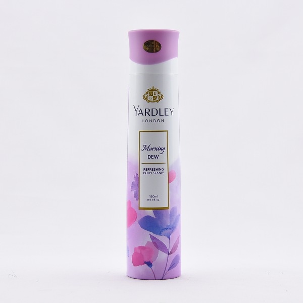 Yardley Body Spray Morning Dew 150Ml - YARDLEY - Female Fragrances - in Sri Lanka