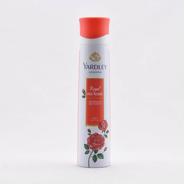 Yardley Body Spray Red Roses 150Ml - YARDLEY - Female Fragrances - in Sri Lanka