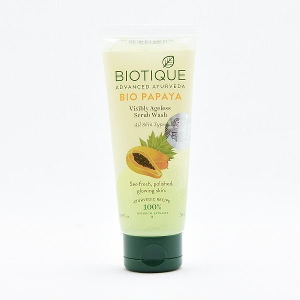 Biotique Face Wash Exfo Papaya 50Ml - BIOTIQUE - Facial Care - in Sri Lanka