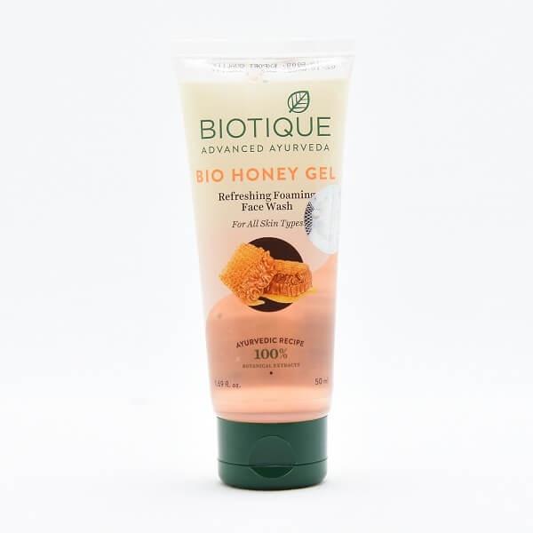 Biotique Face Wash For Normal Skin Bio Honey Gel 50Ml - in Sri Lanka