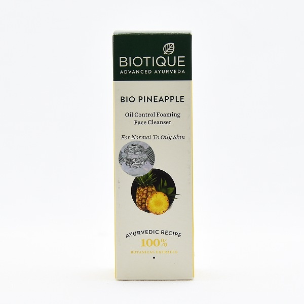 Biotique Face Cleanser For Oily Skin Bio Pineapple 120Ml - BIOTIQUE - Facial Care - in Sri Lanka