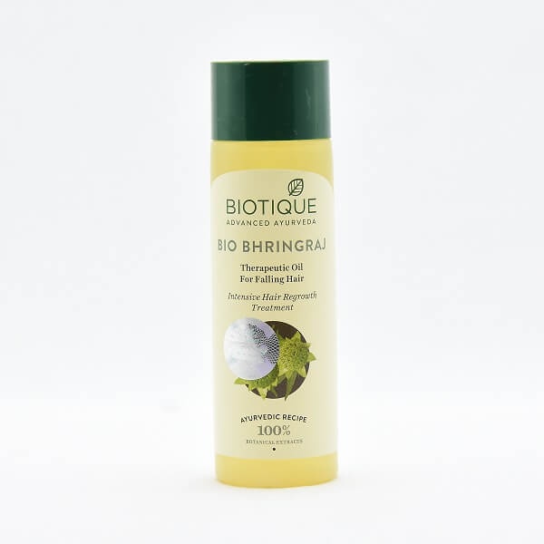 Biotique Hair Oil Bio Bhringraj 120Ml - BIOTIQUE - Hair Care - in Sri Lanka
