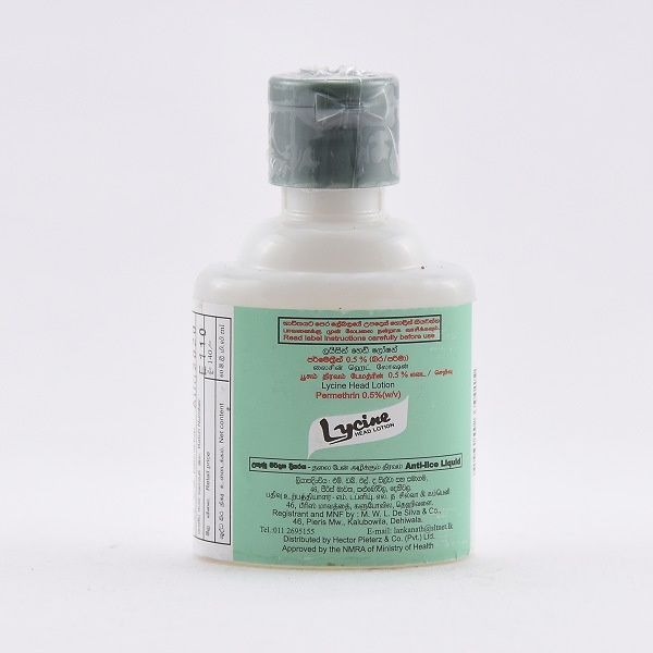 Lycine Hair Lotion Anti Lice 60Ml - in Sri Lanka