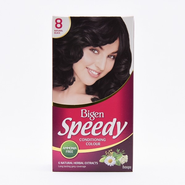 Bigen Lady Speedy Hair Color Ammonia Free Natural Black 8 - BIGEN - Hair Care - in Sri Lanka