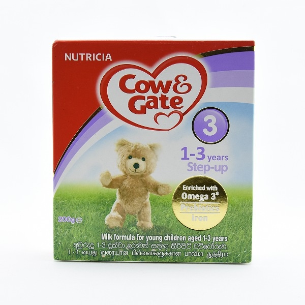 Cow & Gate Milk Powder Step Up 1 To 3 Years 200G - COW & GATE - Baby Food - in Sri Lanka