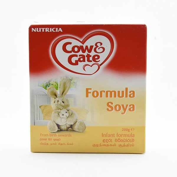 Cow & Gate Infant Milk Formula Soya 0 Months Onwards 200G - in Sri Lanka