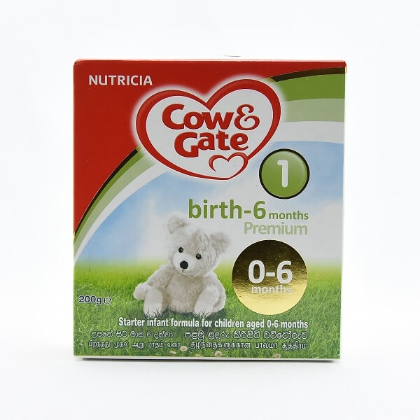 Cow & Gate Milk Powder Premium 0-6 Months 200G - COW & GATE - Baby Food - in Sri Lanka