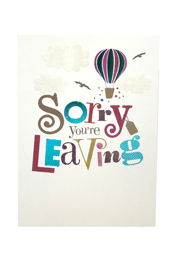 Hallmark Sorry You're Leaving Good Bye Greeting Card | Odel.lk