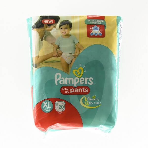Pampers Baby Pants Extra Large 20'S - in Sri Lanka