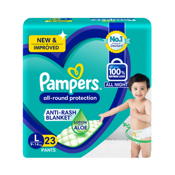 Pampers Baby Pants Large 21'S - PAMPERS - Baby Need - in Sri Lanka