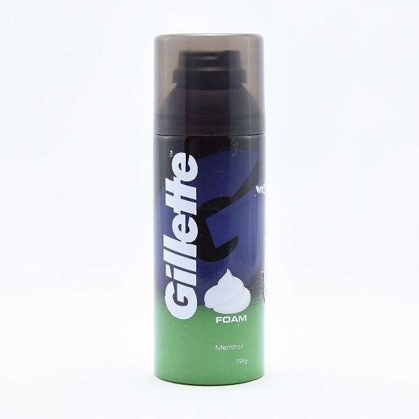 Gillette Shaving Foam Menthol 196G - GILLETTE - Toiletries Men - in Sri Lanka