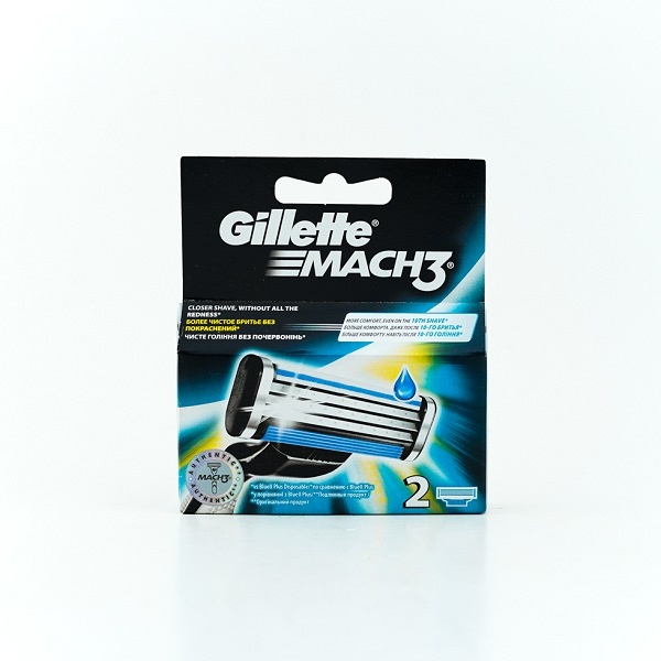 Gillette Mach3 Cartridges 2'S - GILLETTE - Toiletries Men - in Sri Lanka