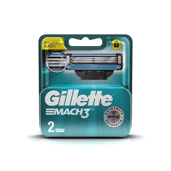 Gillette Mach3 Cartridges 2'S - GILLETTE - Toiletries Men - in Sri Lanka