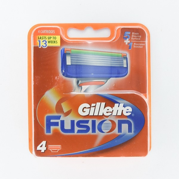 Gillette Fusion Cartridges 4S - GILLETTE - Toiletries Men - in Sri Lanka