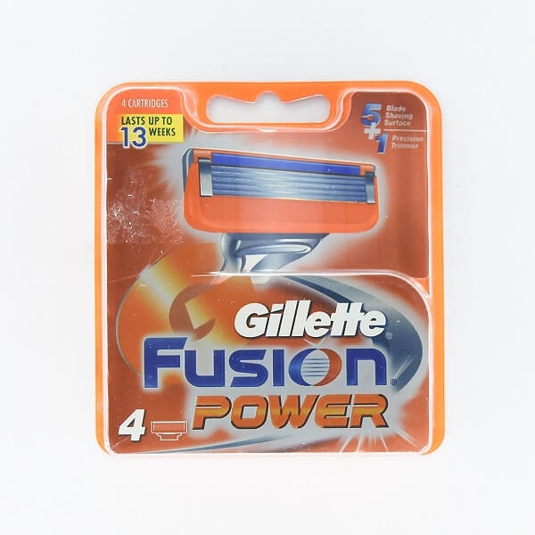 Gillette Fusion Power Cartridges 4S - GILLETTE - Toiletries Men - in Sri Lanka