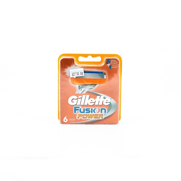 Gillette Fusion Power Cartridges 6S - in Sri Lanka
