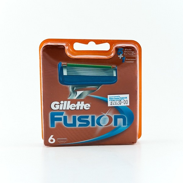 Gillitte Fusion Cartridges 6'S - GILLETTE - Toiletries Men - in Sri Lanka