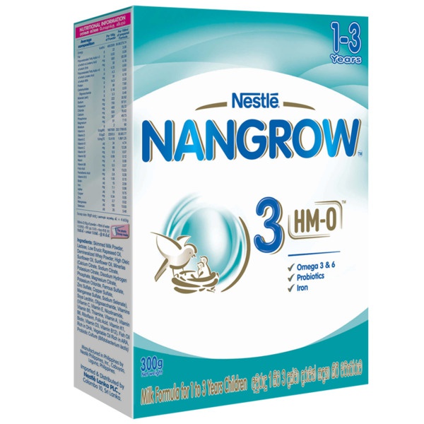 Nangrow 3 Hm-O Milk Formula 1- 3 Years 300G - NAN - Baby Food - in Sri Lanka