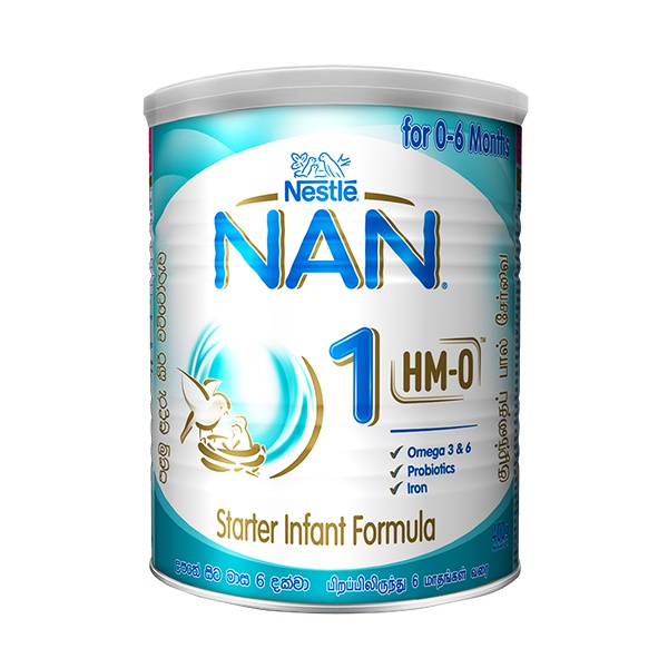Nan 1 Hm-O Starter Infant Formula 0-6 Months 400G - NAN - Baby Food - in Sri Lanka