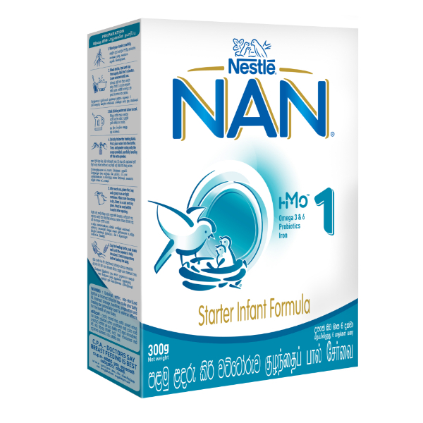 Nan 1 Hm-O Starter Infant Formula 0-6 Months 300G - NAN - Baby Food - in Sri Lanka