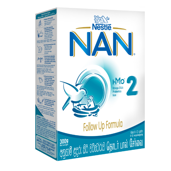 Nan 2 Hm-O Follow Up Formula 6-12 Months 300G - NAN - Baby Food - in Sri Lanka